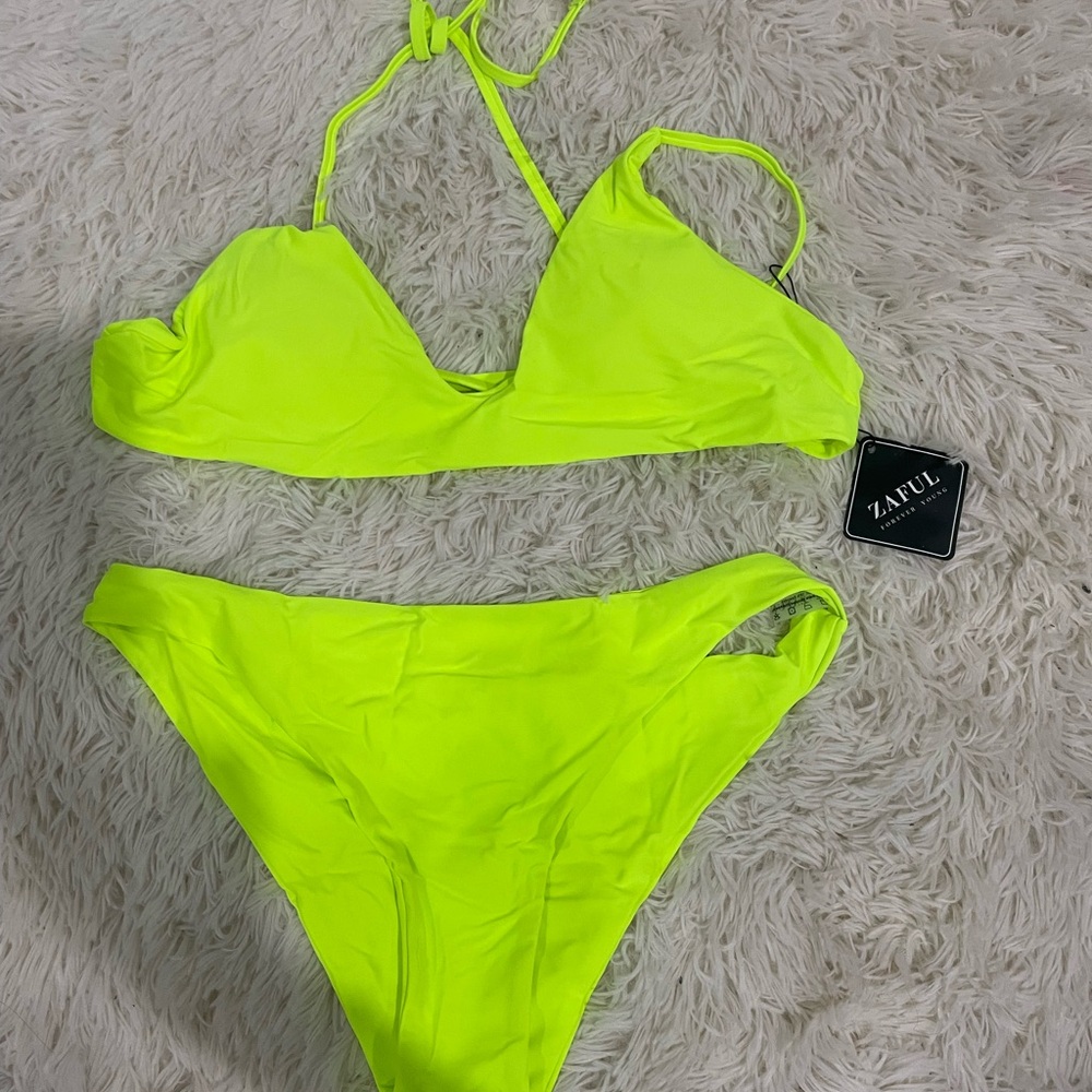 Fluo Zaful Bikini Set – Size L – NWT
